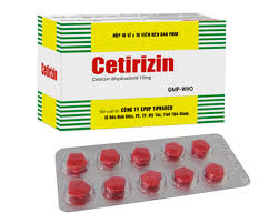 Thuốc Cetirizin điều trị viêm mũi dị ứng